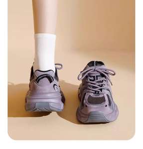 รองเท้าวิ่งผู้หญิงแบบตาข่ายพื้นหนา สไตล์ลำลอง ยี่ห้อโฟร์ซีซั่นส์ รุ่นปี 2026 ดีไซน์น้ำหนักเบาเพิ่มความสูง เหมาะสำหรับเล่นกีฬาและเดิน - Product Image 6