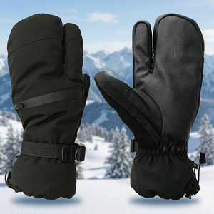 Gants de ski chauffants électriques d'hiver, coupe-vent, imperméables, pour snowboard, rechargeables, thermiques, pour sports de plein air, faible MOQ - Product Image 3