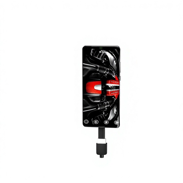 Three-in-one USB HD Mobile Phone Endoscope 8mm Lens Car Repair Inspector Industrial Borescope 6 LEDs Illumination IP67 Rated
