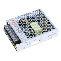 SZMW LRS-100-24 Alimentation à découpage (SMPS) ultra-plate à tension universelle et sortie unique pour bandes LED, enseignes, éclairage paysager et projets d'éclairage commercial