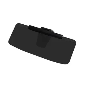 yuyao best-selling small size hook and loop fixation left and right movable plastic PC panel car sun visor