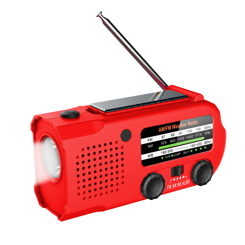 Аварийный фонарик, радио, ручной фонарь на солнечной батарее для выживания, SOS-радио, радио для погоды, лампа для чтения, портативный светодиодный фонарь на солнечной батарее для экстренных ситуаций