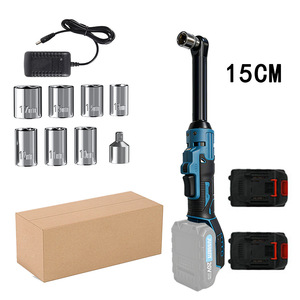 NEOBRISKEN 21V Ratchet Wrench 90. Right Angle Lithium Stage Truss Automotive Repair <b>Tool</b> N919 21V Rechargeable Battery <b>Powerful</b> - Product Image 5