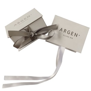 Customized Luxury <b>White</b> Cardboard with Ribbon Closure Paper Gift <b>Box</b> - Product Image 6