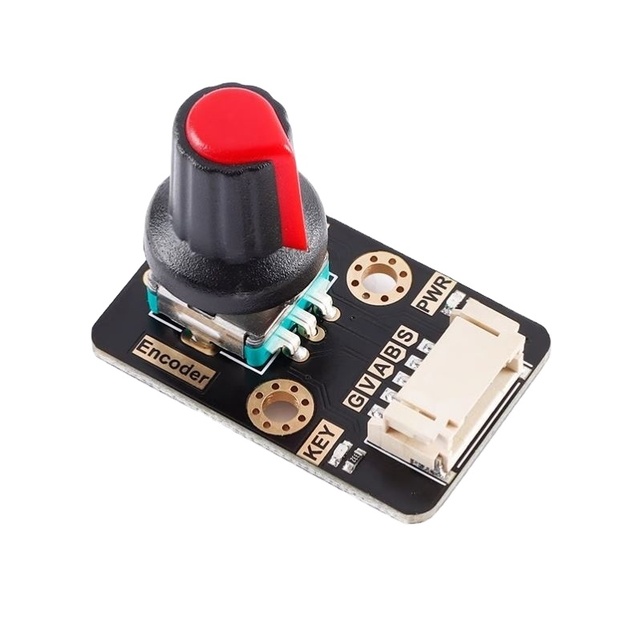 EC11 Rotary Encoder Module Digital Pulse Output With Knob PH2.0-5pin Interface Encoder