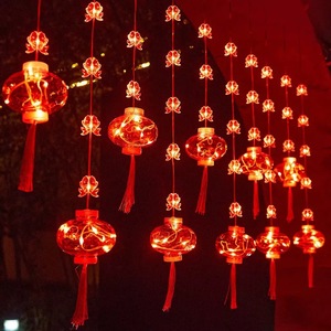 Guirnalda de Luces LED Estilo Chino, Faroles Rojos, Decoración para Año Nuevo, Festival de Primavera, Bodas, Interiores y Exteriores - Product Image 3