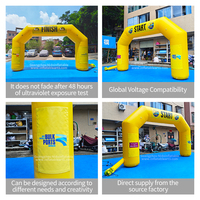 Publicité extérieure personnalisée Gonflables Formes diverses Tailles Thèmes-Dispositifs de voûte gonflable Logos personnalisés pour les promotions