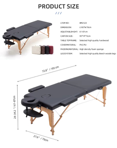 <span class=keywords><strong>Table</strong></span> de <span class=keywords><strong>massage</strong></span> pliable professionnelle légère, portable, pour les traitements de <span class=keywords><strong>massage</strong></span> - Product Image 4