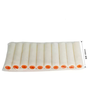 Recambio de <span class=keywords><strong>Rodillo</strong></span> de Pintura de Mohair Blanco de 4 mm y 4 Pulgadas (100 mm) para Aplicación de Pintura al Óleo - Product Image 1