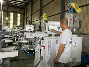 Pp PE nhựa linh hoạt sóng điện ống dẫn ống Ống Máy làm - Product Image 4