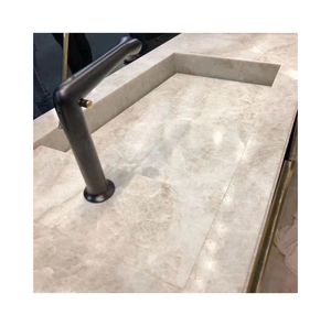 Encimera de Cuarcita Taj Mahal de Lujo Natural para Decoración de Interiores - Product Image 1