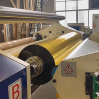 Machine de stratification à grande vitesse rouleau automatique feuille d'aluminium machines de stratification à chaud