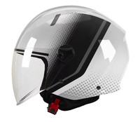 Casque de moto demi-face certifié DOT&ECE, prix d'usine, casque de scooter ouvert personnalisé en gros