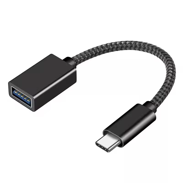 USB to Type C OTG Cable Android Adapter Nylon Cables USB 3.0 Female for Android Phone for Huawei for Smart Phone