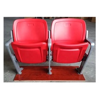 Chaise de stade extérieure au design moderne FoShan, siège en plastique pour spectateurs, chaise pour public pour écoles et hôpitaux, sièges fixes pour événements sportifs