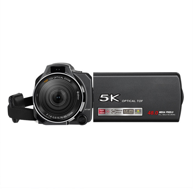 Winait 5K WIFI Digital Video Camcorder with 3.5'' IPS Color Display Camera