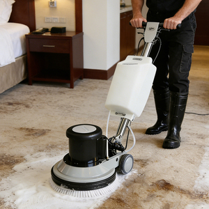 Nettoyeur de tapis et de moquettes portable vertical, machine professionnelle de nettoyage de tapis commercial pour les chambres d'hôtel - Product Image 1