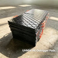 Plaques stabilisatrices HDPE pour la construction routière, UHMWPE, haute capacité de charge, prix compétitif pour le levage