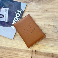Porte-documents de voyage en cuir PU avec logo personnalisé, passeport pour une expérience de voyage élégante