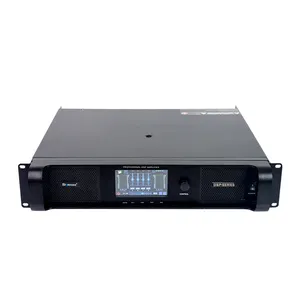 2024 Dsp10000Q Touch Screen AES FIR Class TD 2U Upgraded Professional Audio Dsp Switching Power Amplifier For Line Array