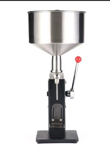 Machine de remplissage <span class=keywords><strong>manuelle</strong></span> pour cosmétiques, gels, pâtes, crèmes, liquides, détergents - Product Image 4
