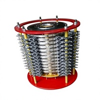 Ensemble de collecteur de moteur asynchrone à rotor enduit JR, anneau conducteur en cuivre, anneau collecteur industriel robuste, marque XTC, origine CN