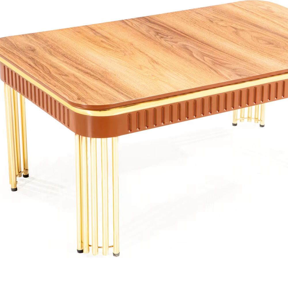 Antique Yellow / Wood Grain