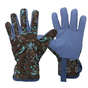 Gants de sécurité en cuir, longueur poignet, écologiques, compatibles écran tactile, détection d'aiguilles, style uni, pour usage extérieur hivernal, rouge et blanc - Product Image 4
