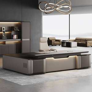 Scrivania Direzionale per CEO, Tavolo Esecutivo Nero per Ufficio, Sicuro che Scegli il Percorso Giusto - Product Image 2