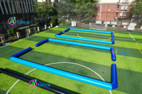 Cancha de Fútbol Inflable 3v3 de 22x17m con Impresión de Logotipo Personalizado, Color Personalizado, para Entrenamiento de Fútbol Callejero