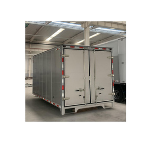 Caja de publicidad de nuevo producto Camión de carga Ckd Caja de camión seco Venta caliente Cuerpo de camión para <span class=keywords><strong>Mitsubishi</strong></span> Fuso - Product Image 1