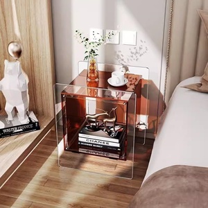 Jihong bán buôn Acrylic đồ nội thất rõ ràng Acrylic cạnh giường ngủ TV bảng Acrylic bảng phụ cho cuốn sách và Tạp Chí - Product Image 6