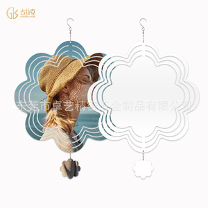 Molinetes de Viento Personalizados de Aluminio de Lujo de 8/10 Pulgadas para Adornos de Jardín, Venta al Por Mayor - Product Image 3