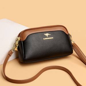 Bolso de hombro vintage estilo dama en PU. Con cremallera. Diseñado por un reconocido diseñador. Adecuado para uso diario.8125 - Product Image 2