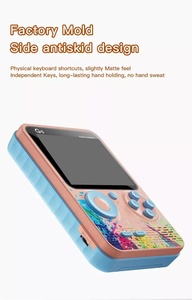 Consola de Juegos Portátil G5, Pantalla HD de 3.0 Pulgadas, 500 Juegos Retro, Batería de 1000 mAh, Salida AV para TV, 2 Jugadores, Ultradelgada - Product Image 2