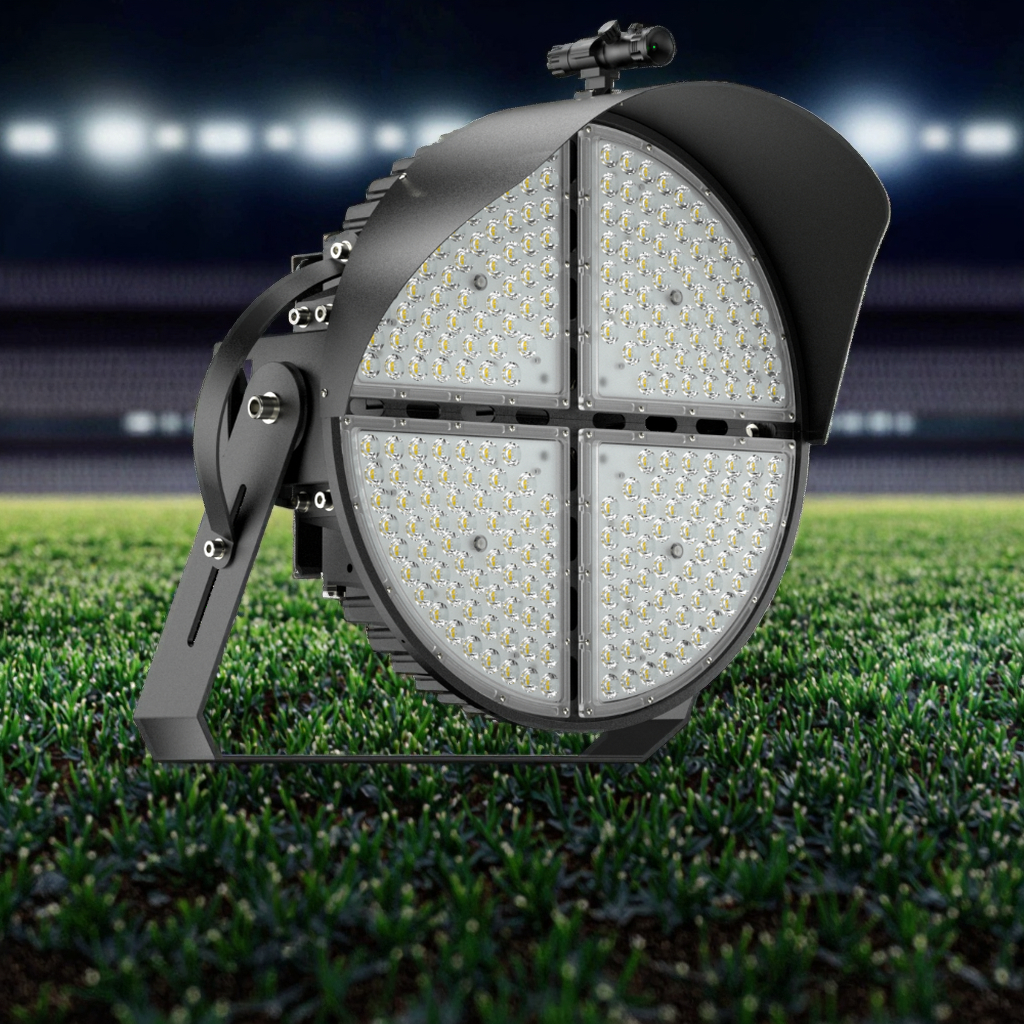 IP66 High Performance LED Sports Light Aluminum High Mast Lights Weather Resilient Soccer Stadium Lighting