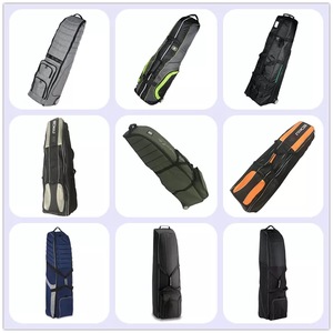 Sac de voiturette de golf pour sac à pousser Design chic pleine longueur avec refroidisseur, <span class=keywords><strong>capuchon</strong></span> de pluie, <span class=keywords><strong>putter</strong></span> bien noir - Product Image 2