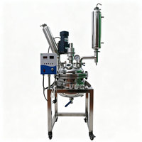 Cuve de réaction à chemise en acier inoxydable 316L personnalisée avec agitateur à accouplement magnétique, chauffage, mélange, réservoir sous pression, moteur et contrôle PLC