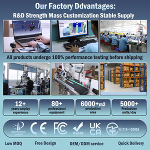 อะแดปเตอร์ไร้สาย CarPlay อุปกรณ์เสริมในรถยนต์ Fuallwin OEM 4 in 1 อเนกประสงค์ รองรับ iPhone <span class=keywords><strong>Android</strong></span> Auto Apple <span class=keywords><strong>Bluetooth</strong></span> Car Play - Product Image 6