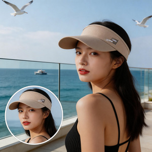 Leading Sports Visor <b>Cap</b> Quick Dry Breathable Polyester For <b>Women</b> And Men Outdoor <b>Running</b> Training Hat - Product Image 4