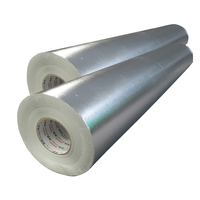 Tissu en fibre de verre enduit de papier d'aluminium pour l'isolation