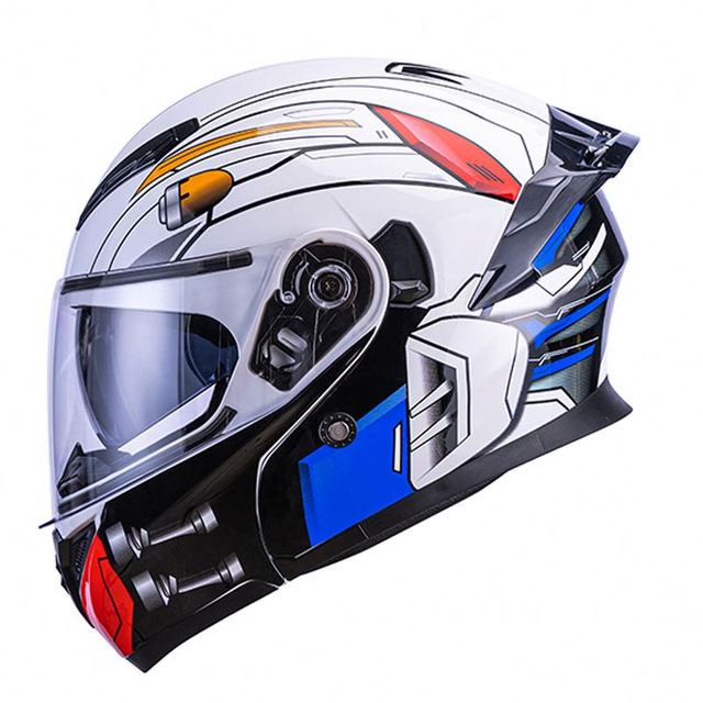 Customization Predator Motorcycle Helmet Full Face Adventure Riding Helmets for Men Wholesale Spot