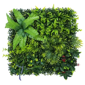 Настенная панель искусственная трава изгородь трава Настенный декор искусственная трава стена 20x20 дюймов