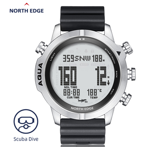 Df North Edge <span class=keywords><strong>Aqua</strong></span> Mens Smart Watch Professionele Duik Computer Horloge Duiken Ndl 50M Hoogtemeter Barometer Kompas Nieuw - Product Image 6