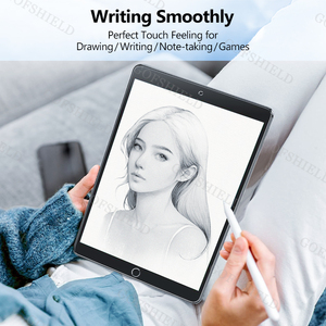 Protection d'écran anti-reflet de haute qualité AR pour <span class=keywords><strong>iPad</strong></span> <span class=keywords><strong>Pro</strong></span> 9.7/10.2/10.5 pouces, film brillant/givré, couverture complète - Product Image 3