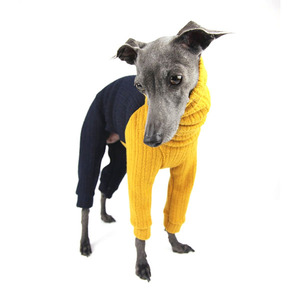 Ropa de perro de diseñador de lujo, suéter de invierno para mascotas, ropa de perro a la moda, precioso mono braemar italiano, <span class=keywords><strong>galgo</strong></span> - Product Image 2