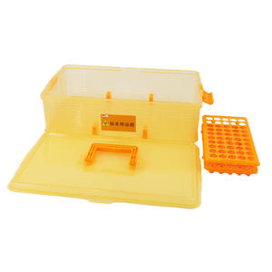 Caja de Transporte de Muestras Médicas para Hospitales, Caja de Transporte de Muestras para Sangre, Orina y Heces, Caja de Almacenamiento de Gestión 6S para Pruebas - Product Image 1