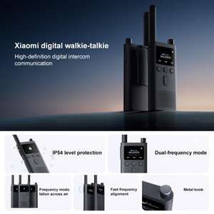 Mejor Precio, Pantalla a Color de Alta Definición de 1.57 Pulgadas, Intercomunicador de Alta Definición, <span class=keywords><strong>Walkie</strong></span> <span class=keywords><strong>Talkie</strong></span> Digital Original <span class=keywords><strong>Xiaomi</strong></span> - Product Image 3