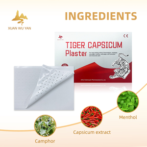 Patch de soulagement de la douleur de <span class=keywords><strong>baume</strong></span> <span class=keywords><strong>du</strong></span> <span class=keywords><strong>tigre</strong></span> chinois de haut niveau pour le plâtre de genou médicamenteux pour le corps pour traiter les tensions et les entorses des jambes - Product Image 6