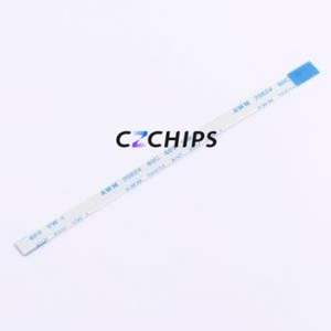 FFC-1.0-4P-100mm-B FFC Cable (Flexible Flat Cable) P=1mm Connector 4P 1mm 0.3mm Reverse - Product Image 1